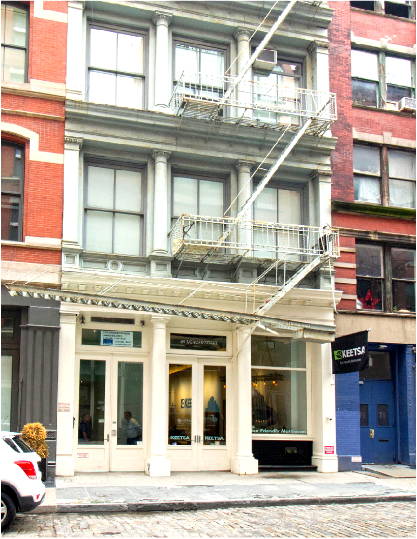 photo of a commmercial townhouse in manhattan